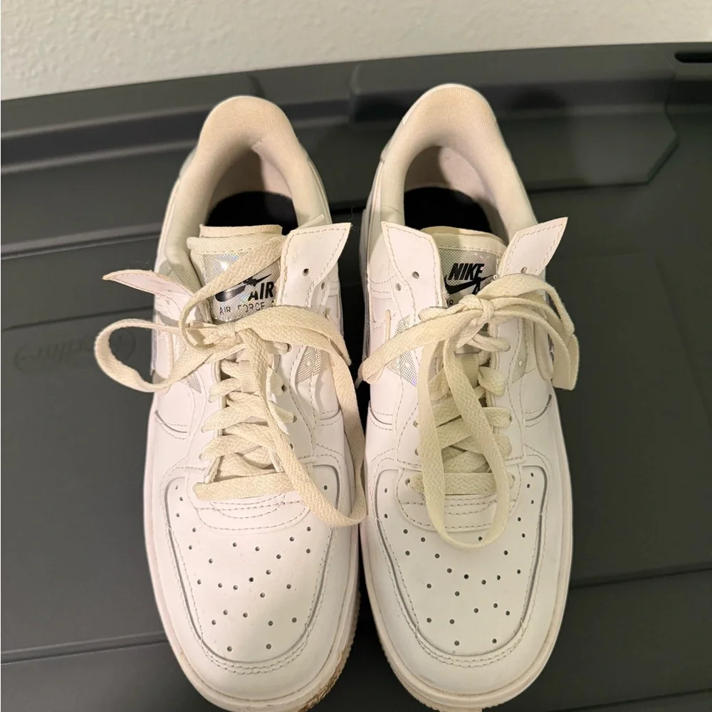 Reflective Nike Air Force 1’s - Picture 4 of 4
